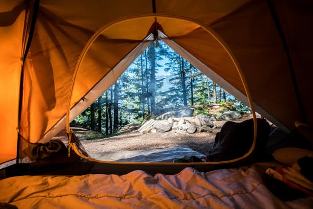 a tent